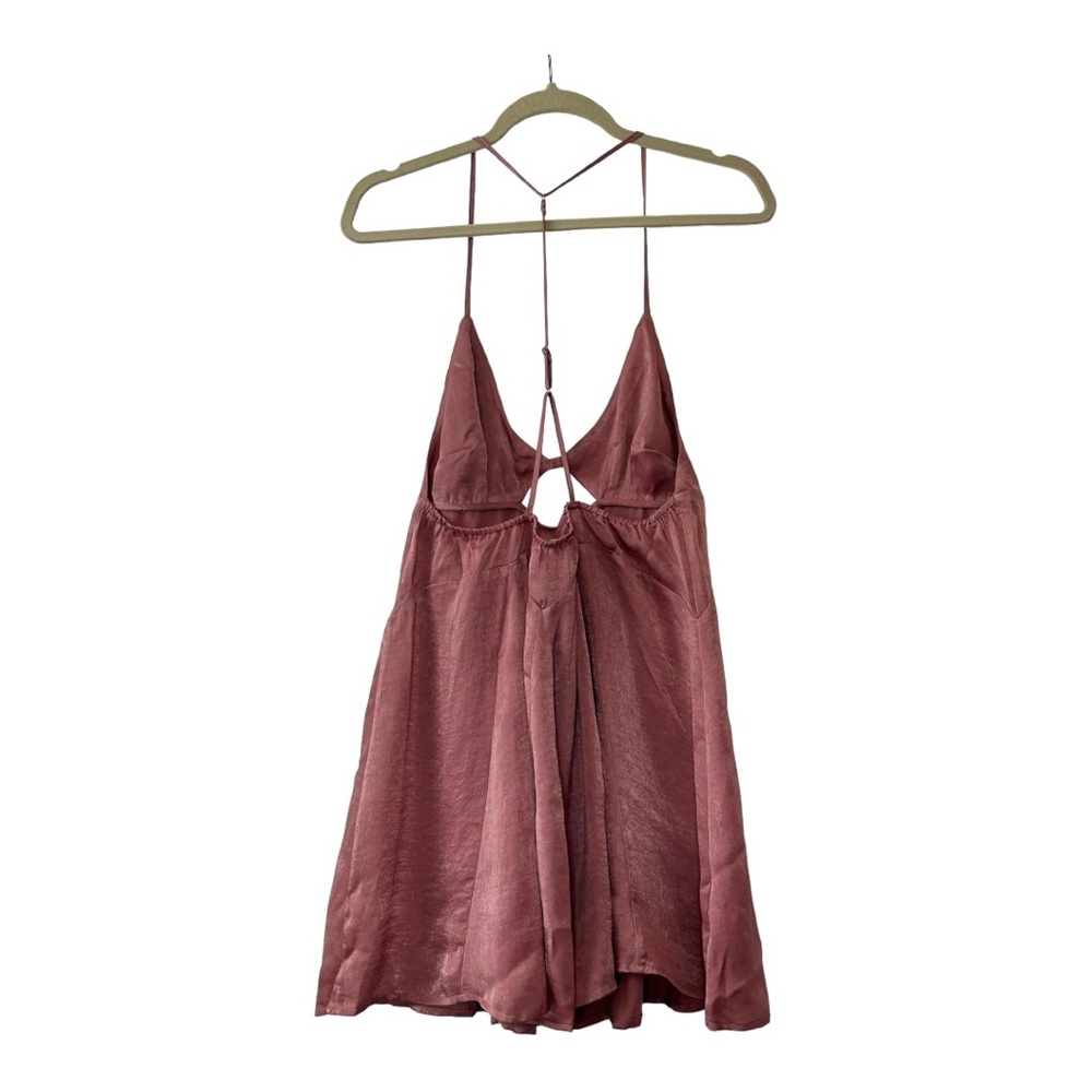 Free People Intimately NWT Women’s Good Catch‎ Mini Slip Dress  Sz M - Picture 4 of 9